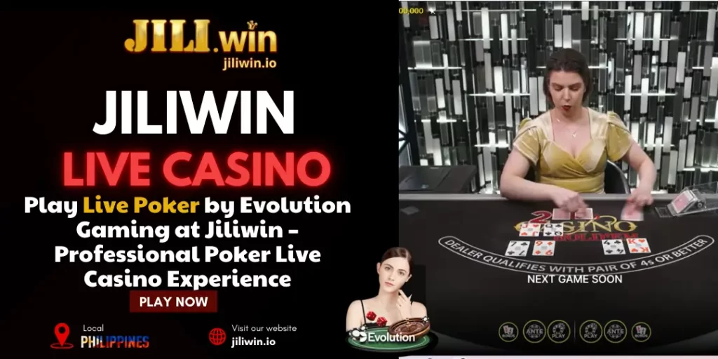 Liliwin Live : Play Live Poker by Evolution Gaming – Professional Poker Live Casino Experience 1 Live Poker jiliwin