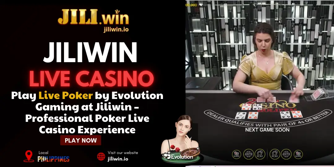 Liliwin Live : Play Live Poker by Evolution Gaming – Professional Poker Live Casino Experience 1 Live Poker jiliwin