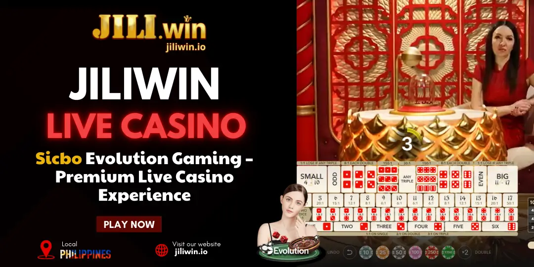 Jiliwin Live : Sicbo Evolution Gaming – Premium Live Casino Experience 1 Sicbo live jiliwin