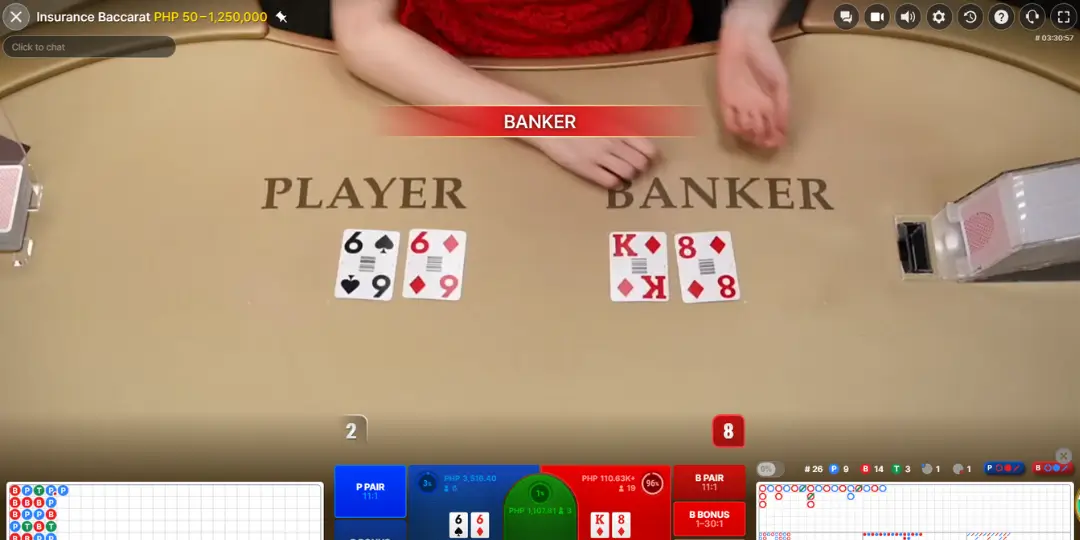 Jiliwin Live - Evolution Gaming Live Baccarat – Authentic Casino Experience Online 2 inter face Baccarat jiliwin